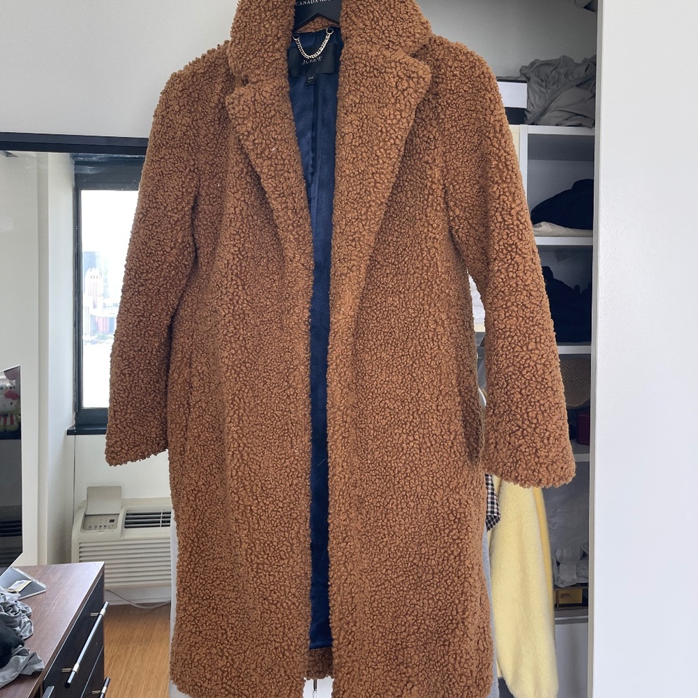 JCREW Teddy Coat